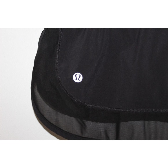 Lululemon Hotty Hot Skirt Skort Shorts Black 4 Way Stretch Women's Size 2 H14792 - Picture 11 of 16